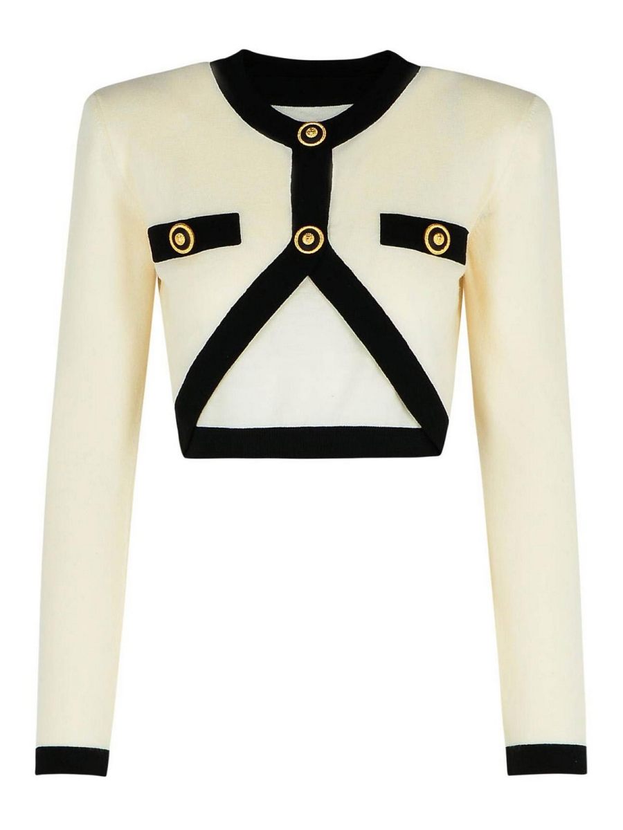 Balmain Cardigan - Crème