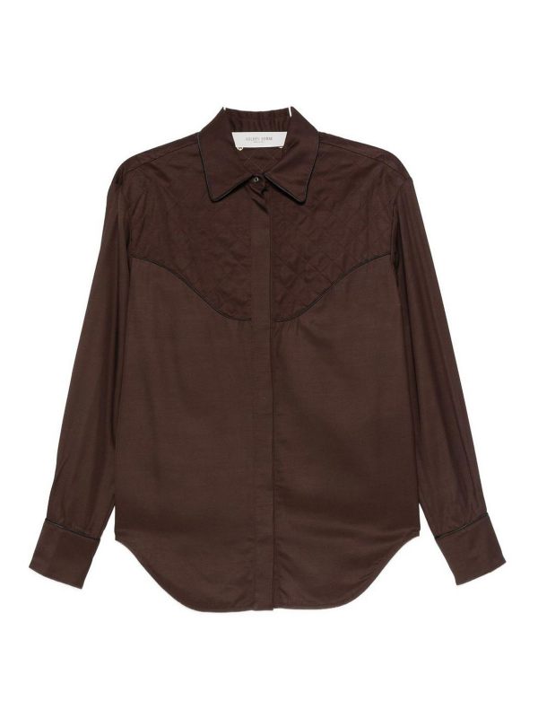 Golden Goose Chemise - Marron