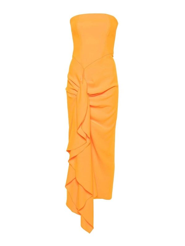 Solace London Maxi Robe - Orange