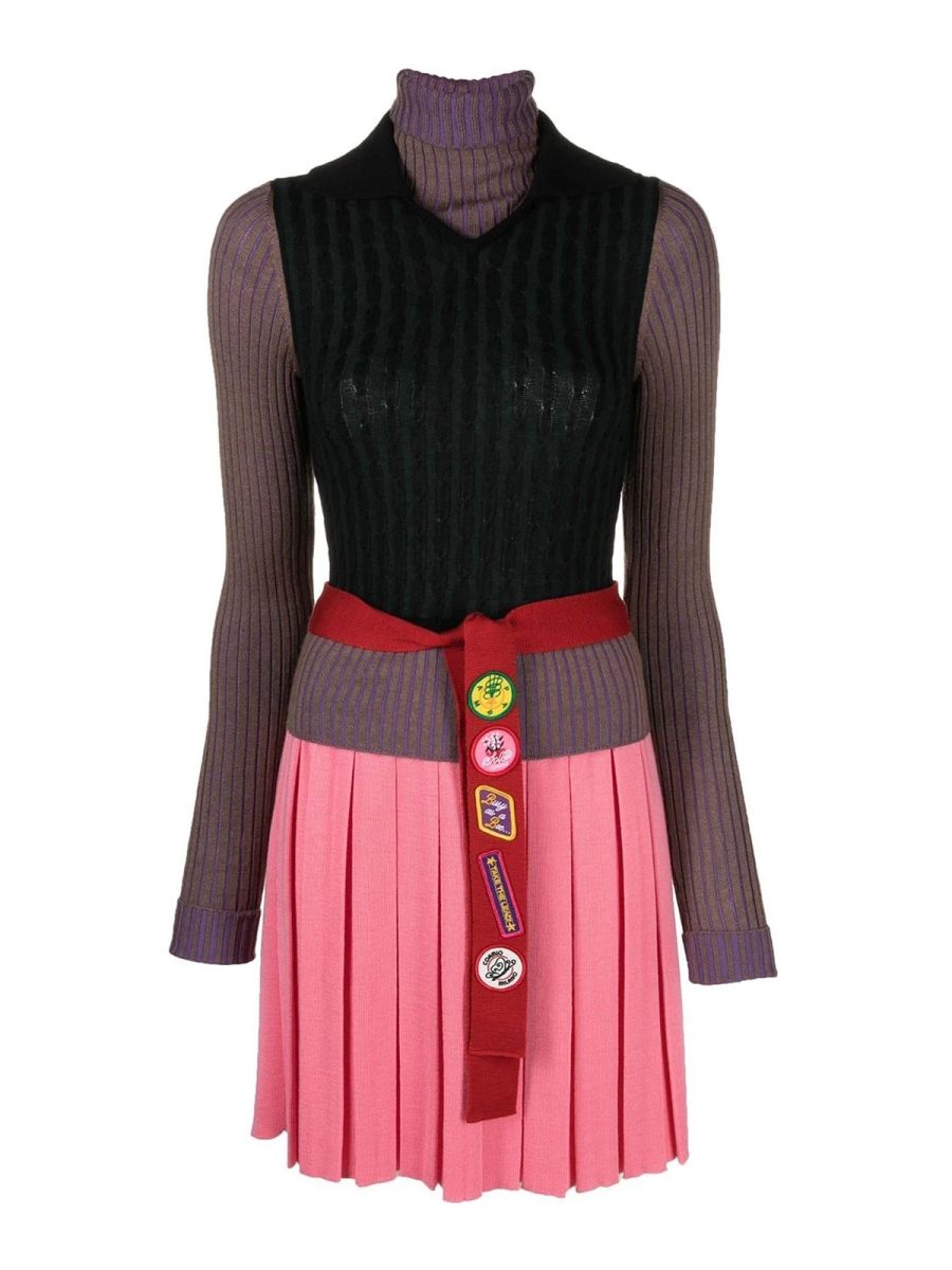 Cormio Robe Courte - Multicolore