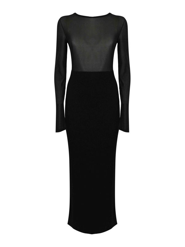 Liviana Conti Robe Au Genou - Noir