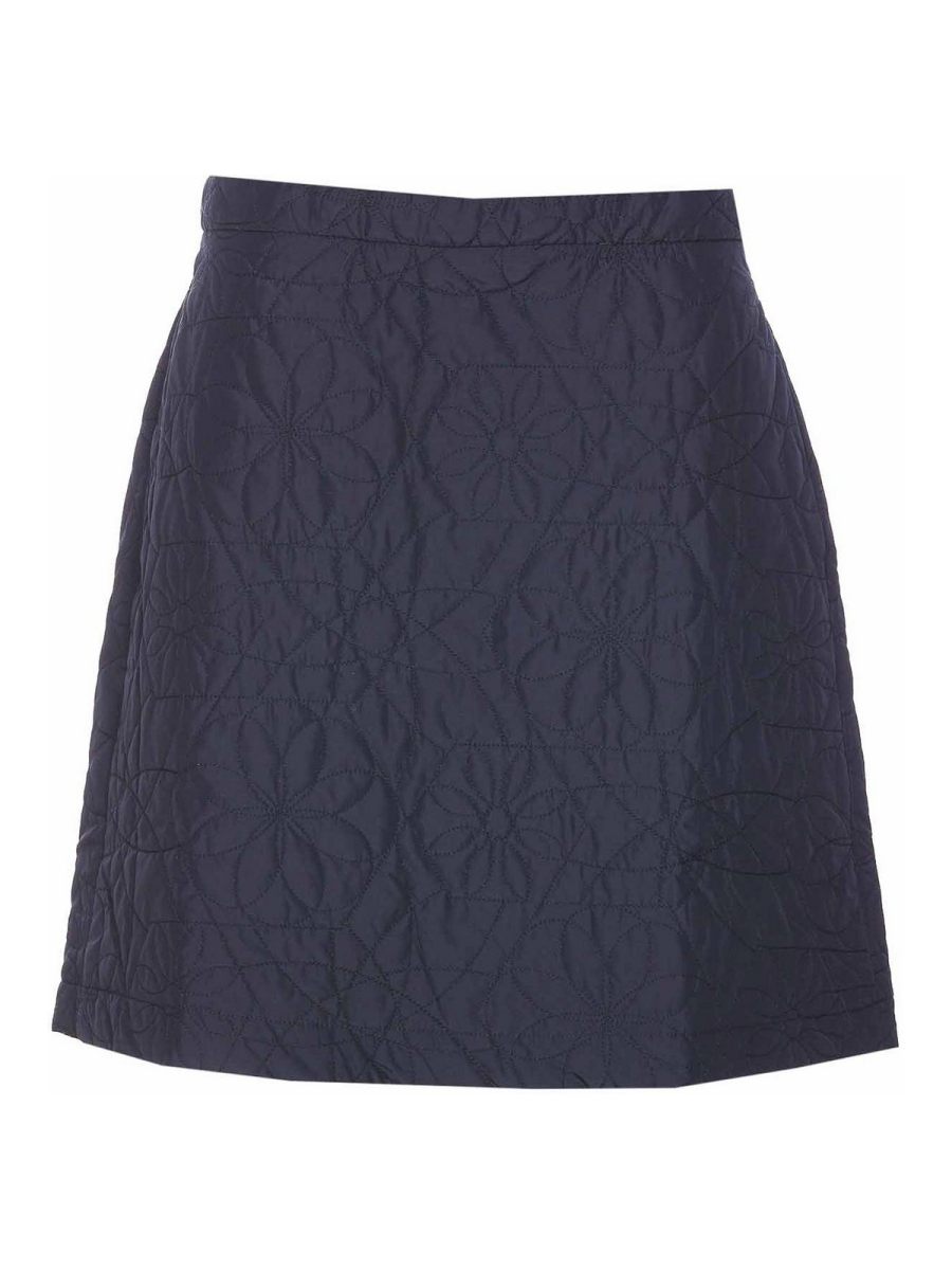 Maison Kitsuné Jupe Midi - Bleu