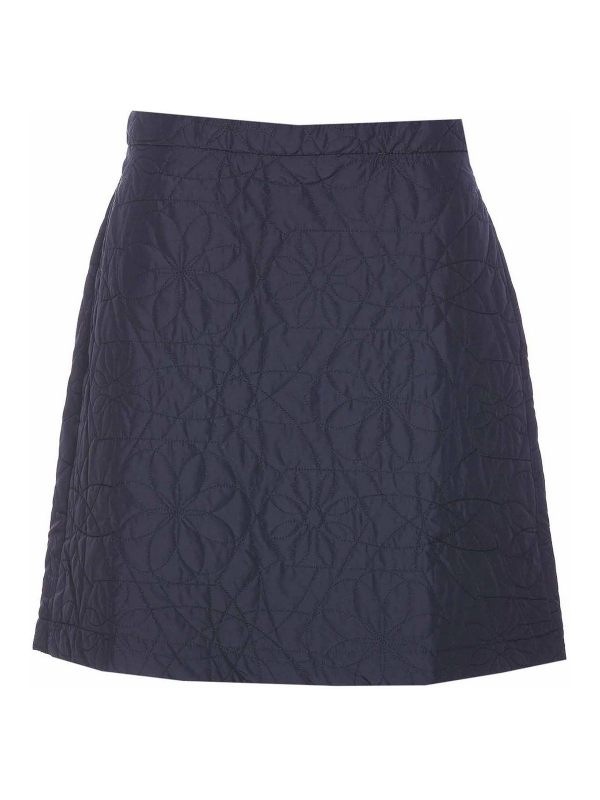 Maison Kitsuné Jupe Midi - Bleu