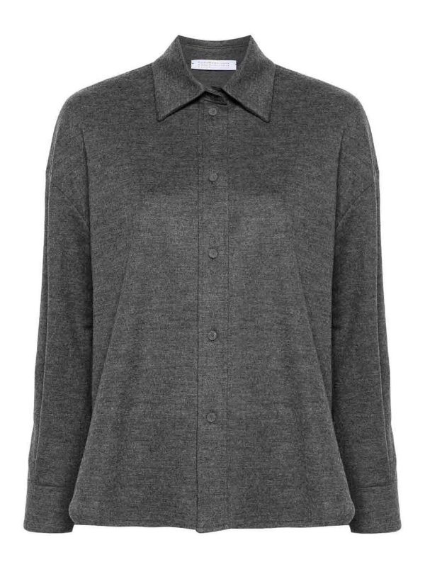 Harris Wharf London Chemise - Gris