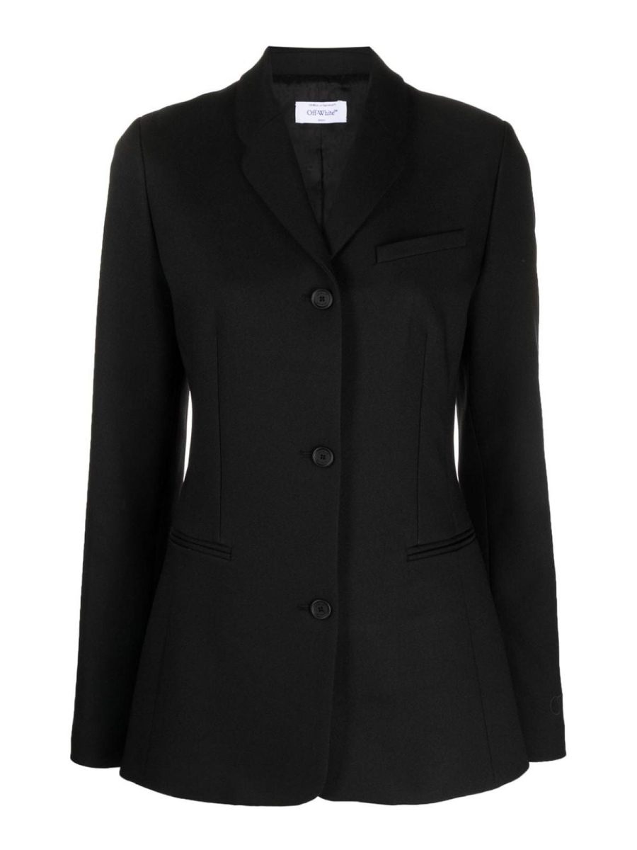 Off-White Veste Casual - Noir