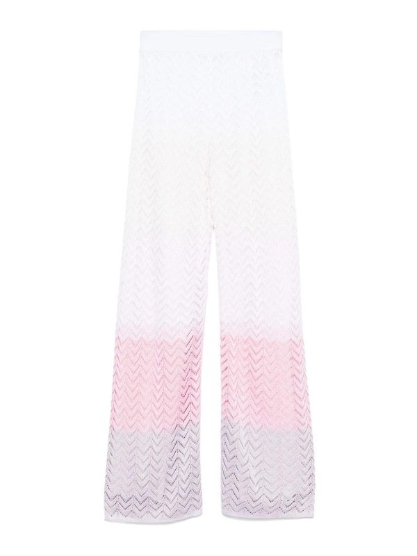 Missoni Pantalons Décontractés - Blanc