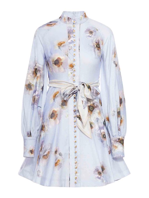 Zimmermann Robe Courte - Rose
