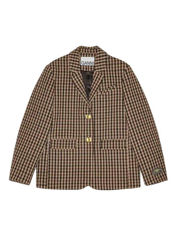 Ganni Blazer - Camel