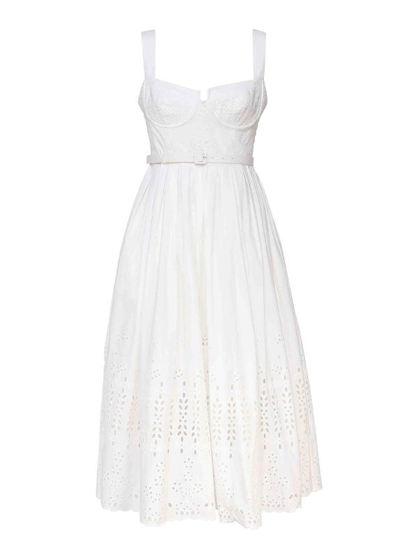 Self Portrait Robe Courte - Blanc