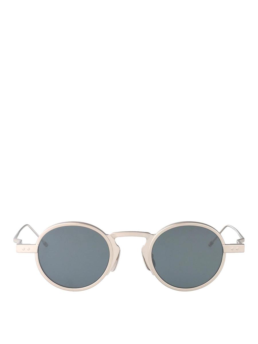 Thom Browne Lunettes De Soleil - Argent