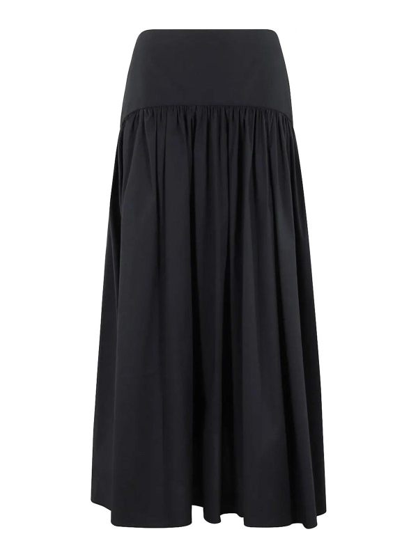 Staud Jupe Midi - Noir