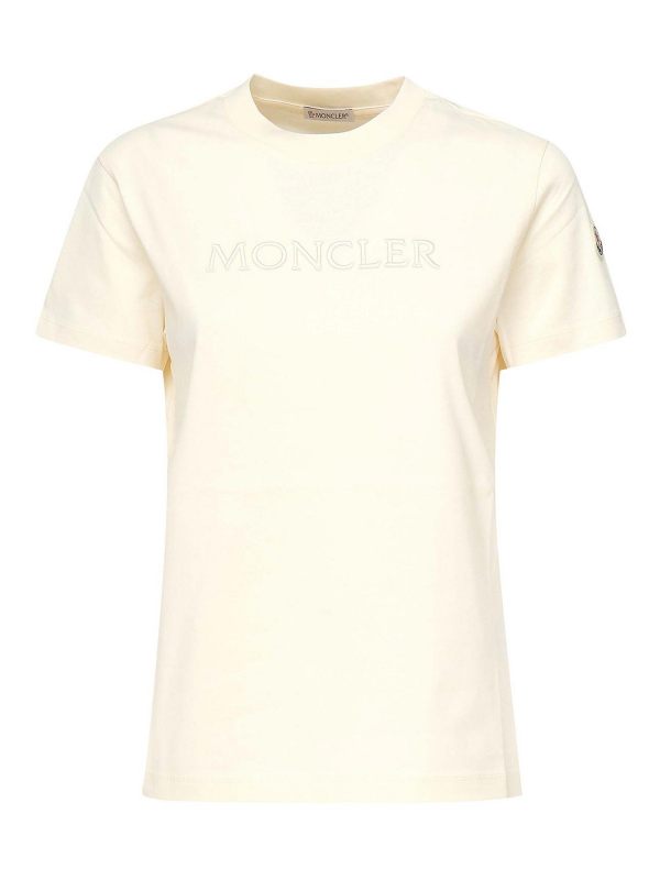 Moncler T-Shirt - Blanc