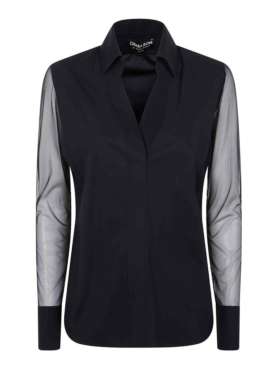 Chiara Boni La Petite Robe Chemise - Noir