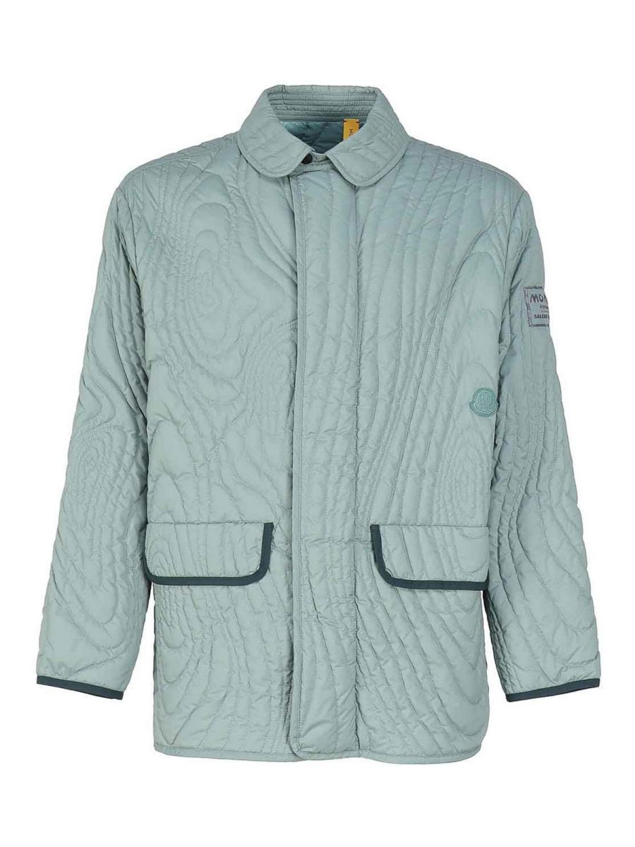 Moncler Veste Casual - Bleu