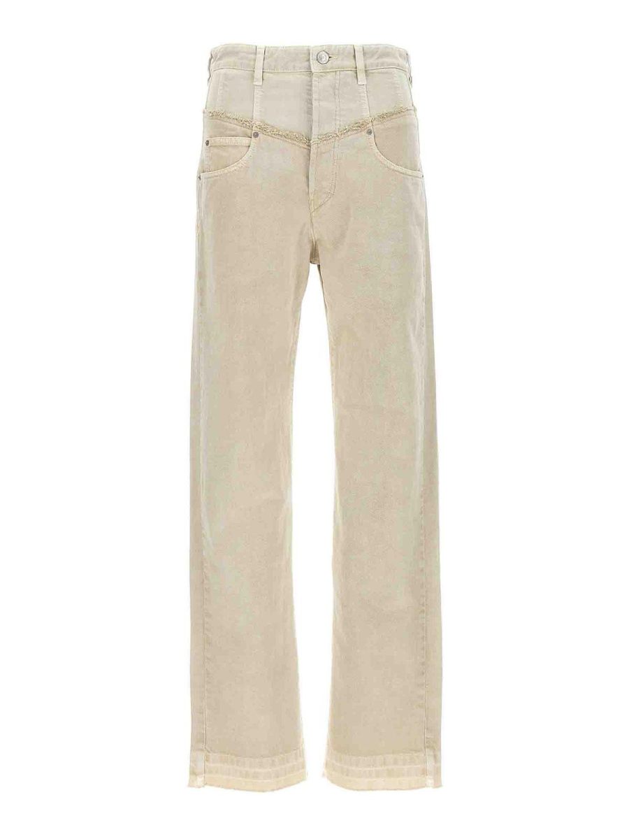 Isabel Marant Jean Bootcut - Beige