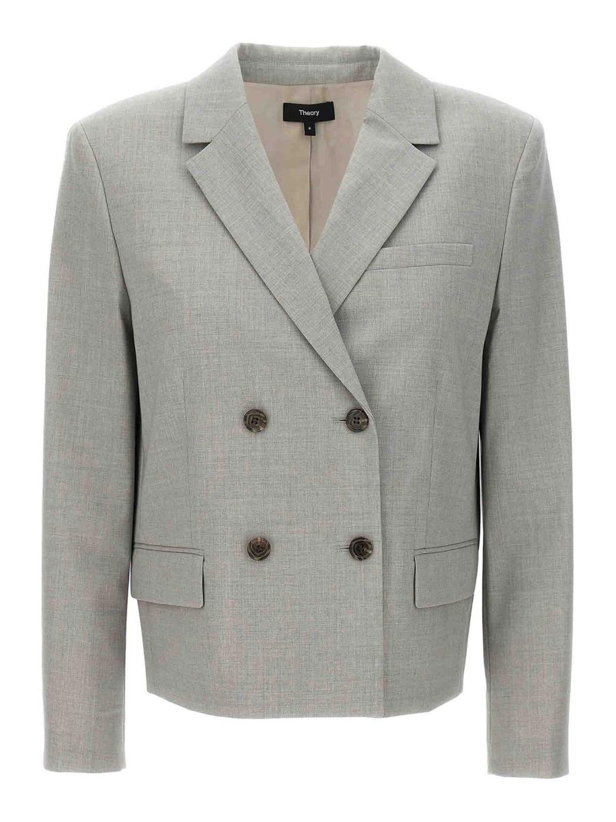 Theory Blazer - Gris
