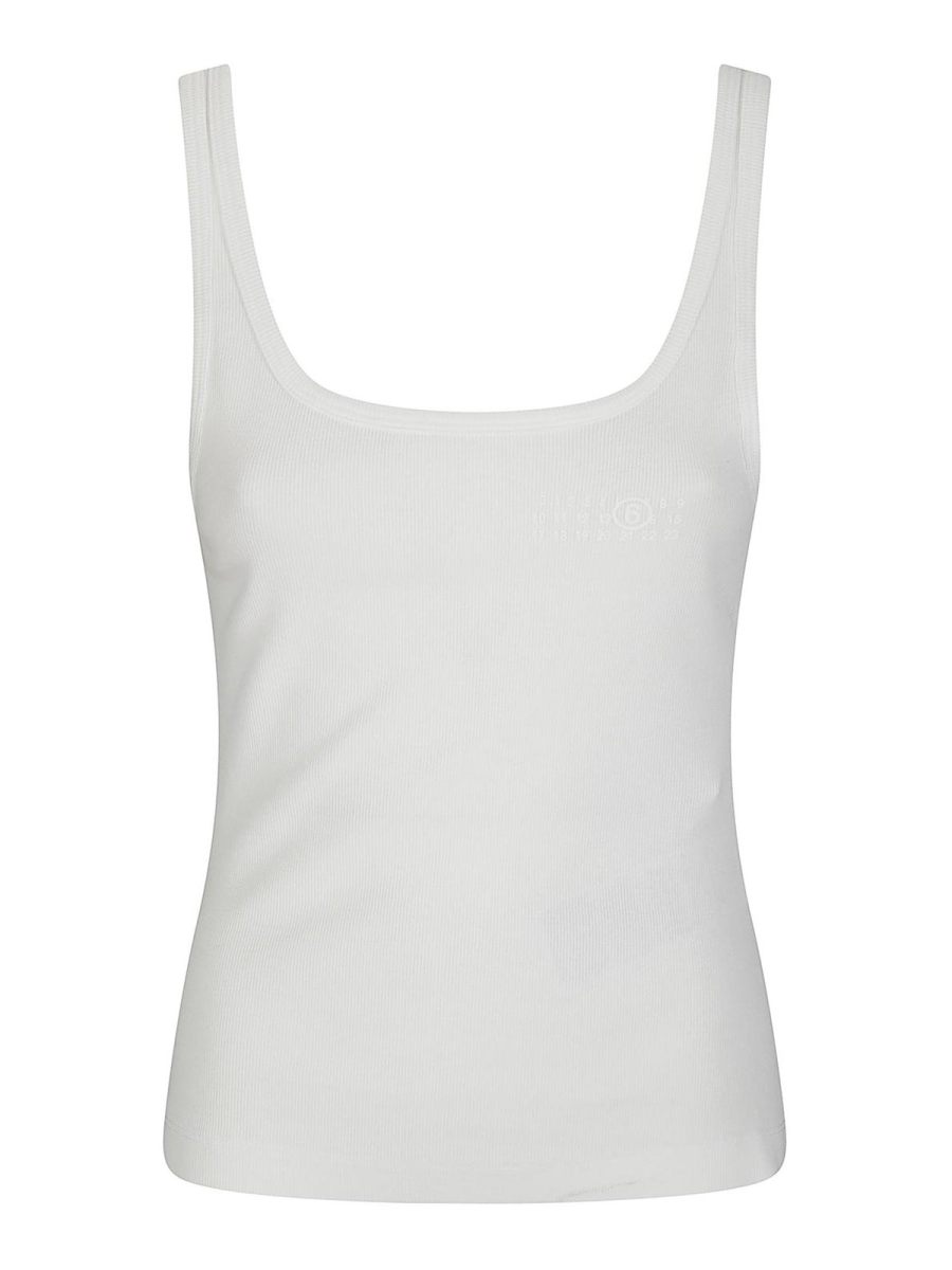 MM6 Maison Margiela Top - Crème