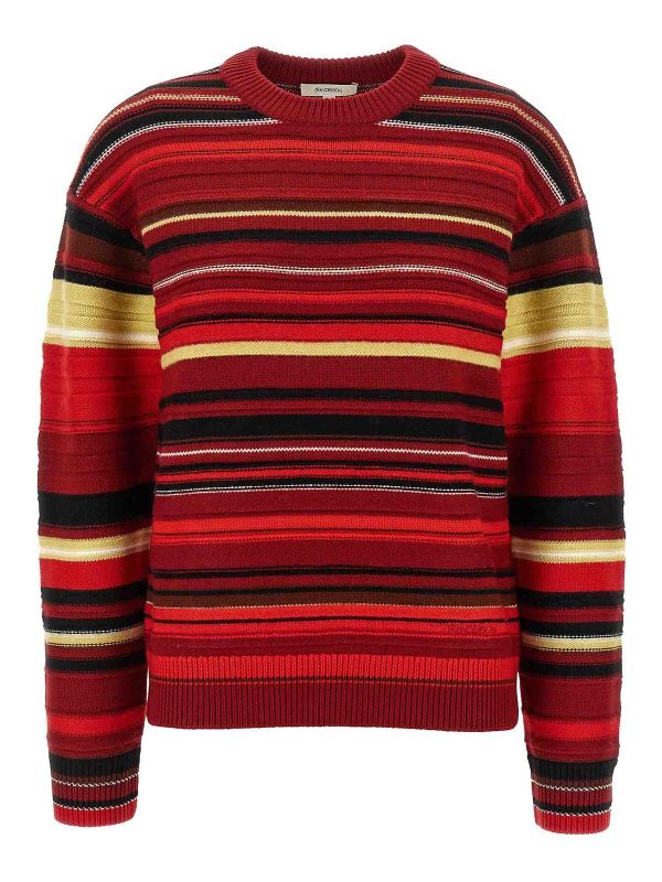 J. W. Anderson Pull Col Rond - Multicolore