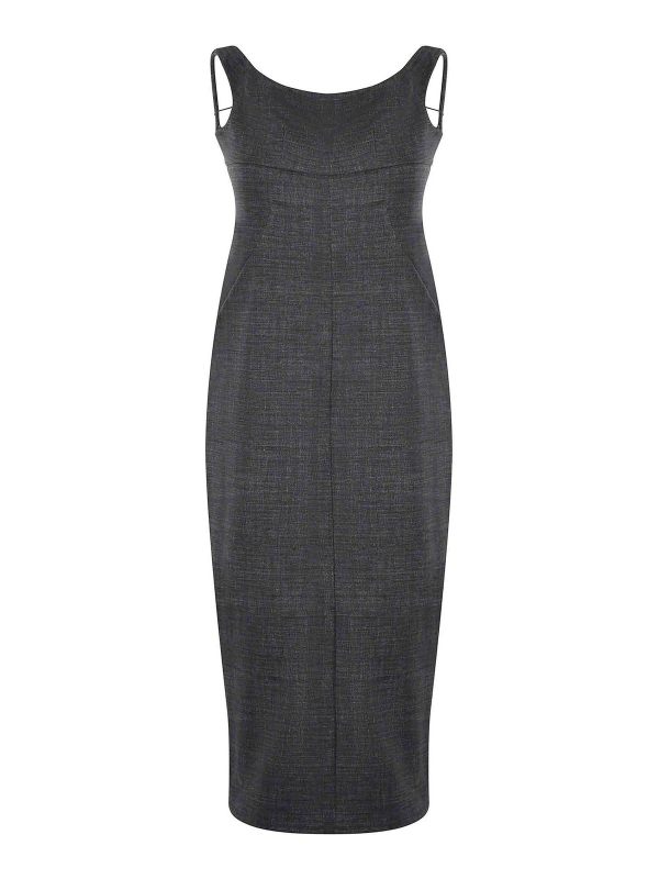 Philosophy di Lorenzo Serafini Robe Au Genou - Gris