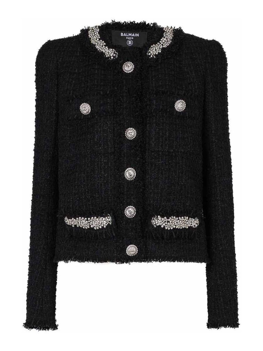 Balmain Veste Casual - Noir