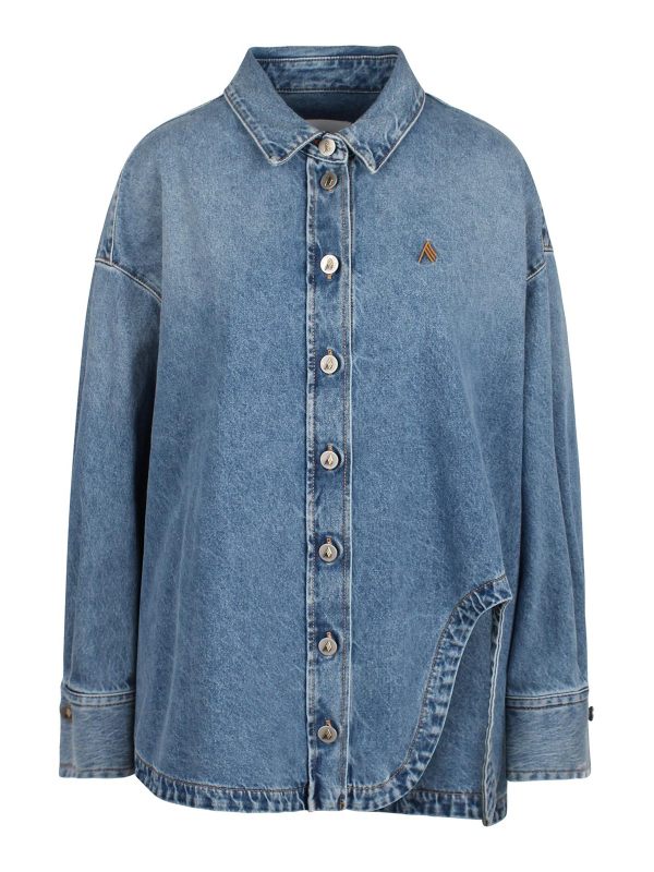The Attico Chemise - Bleu