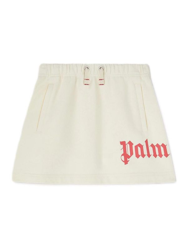 Palm Angels Mini Jupe - Blanc