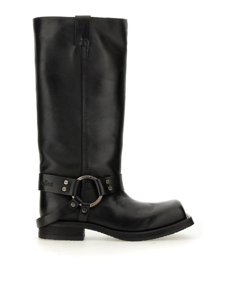 Acne Studios Bottes - Noir