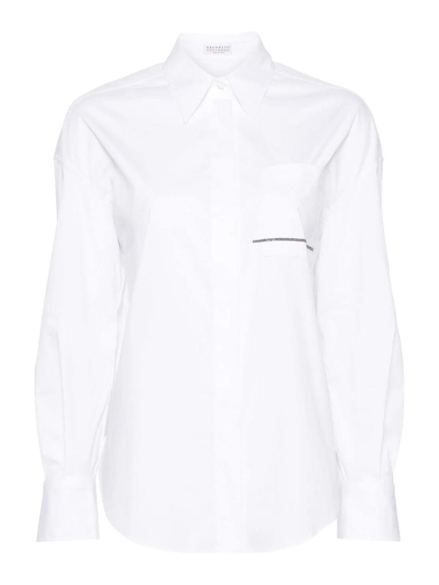 Brunello Cucinelli Chemise - Blanc