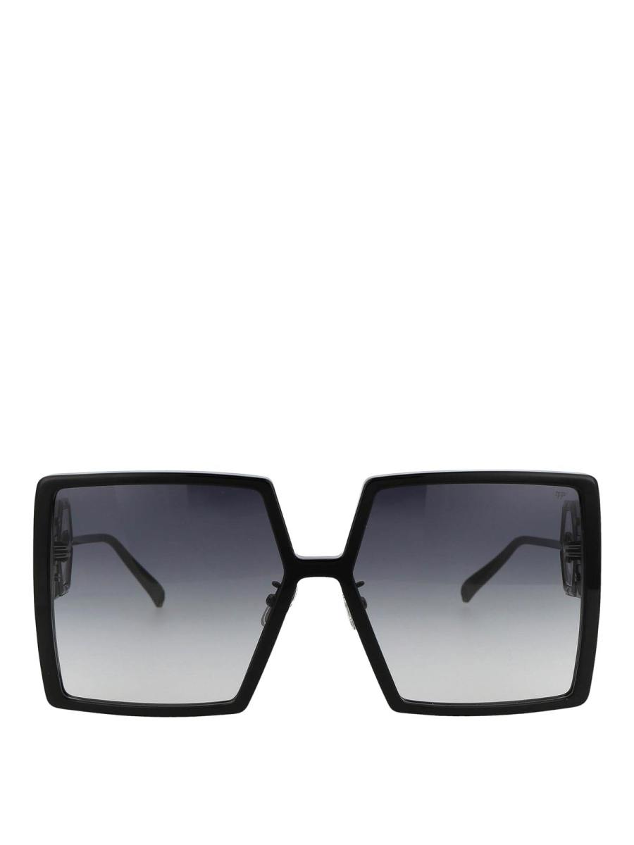 Philipp Plein Lunettes De Soleil - Noir
