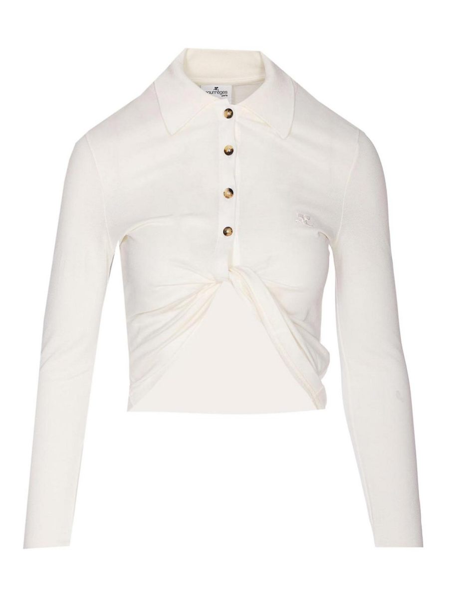 Courreges Polo - Blanc