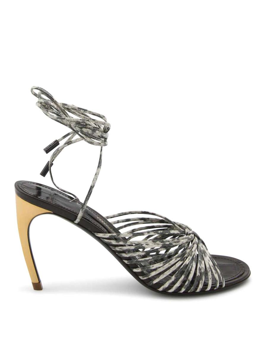 Ferragamo Chaussures À Talon - Marron Foncé