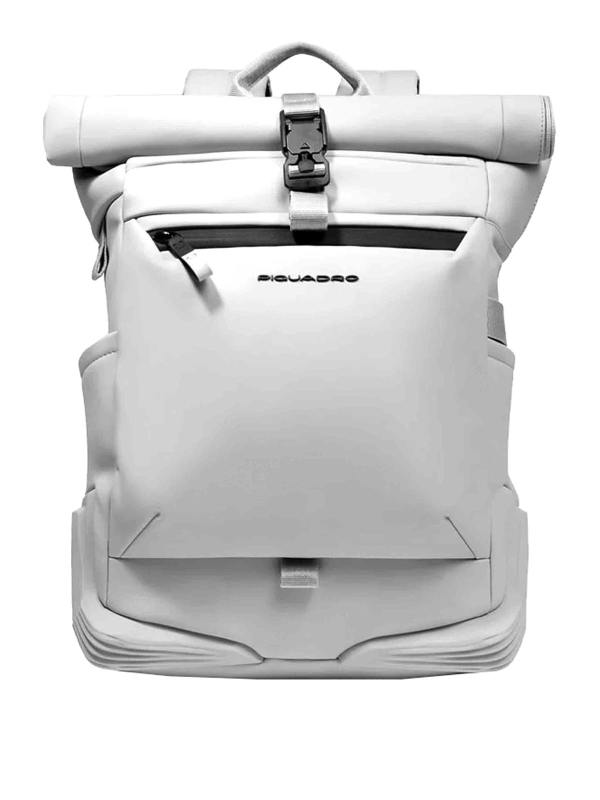 Piquadro Sac À Dos - Blanc