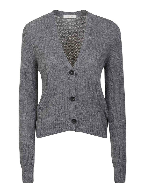 Zanone Cardigan - Gris