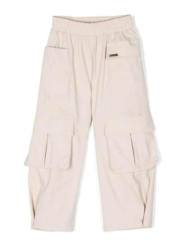 Monnalisa Bebè Pantalons Décontractés - Beige