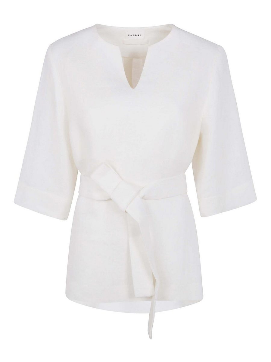 P. A.R. O.S. H. Blouse - Blanc
