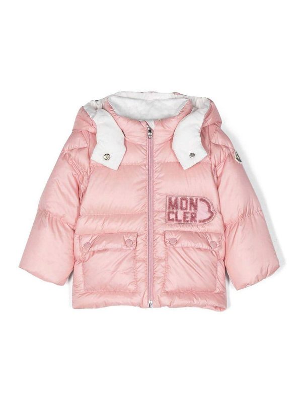 Moncler Blouson Rembourré - Couleur Chair