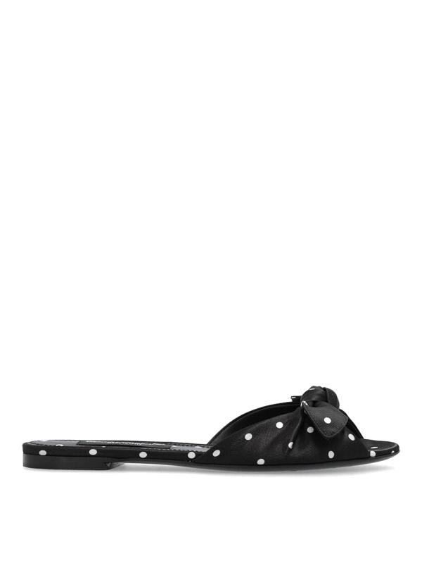 Dolce & Gabbana Sandales à pois