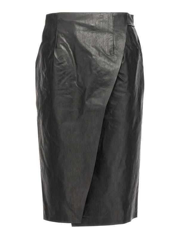 Kassl Editions Jupe Midi - Noir