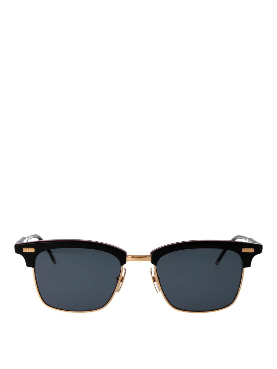 Thom Browne Lunettes De Soleil - Noir