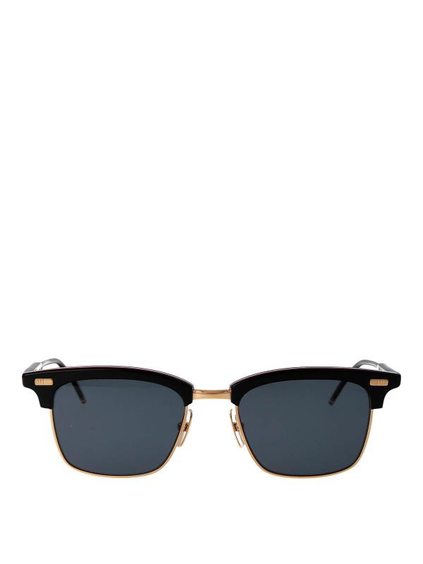 Thom Browne Lunettes De Soleil - Noir