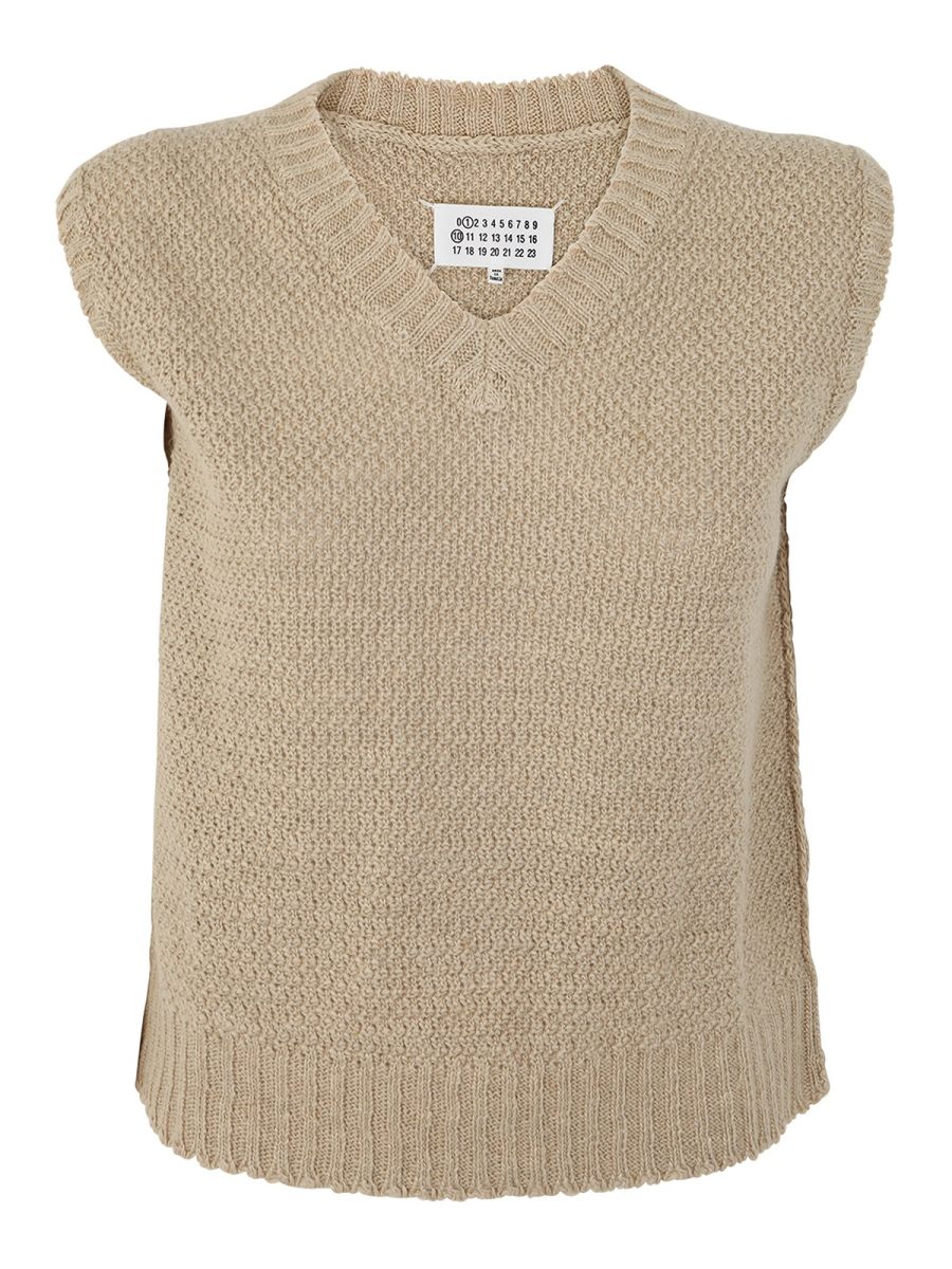 Maison Margiela Gilet - Marron
