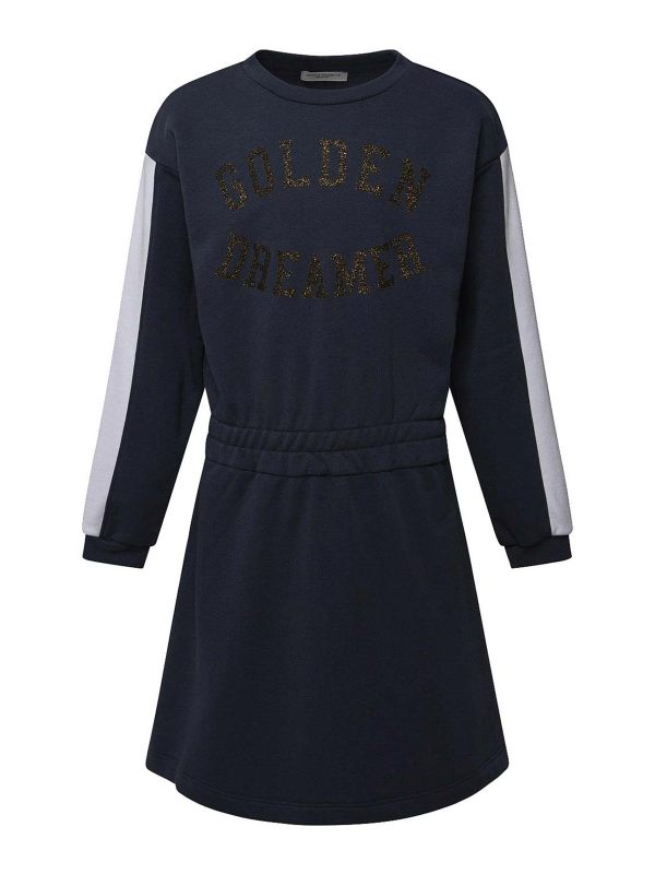 Golden Goose Robe Courte - Bleu