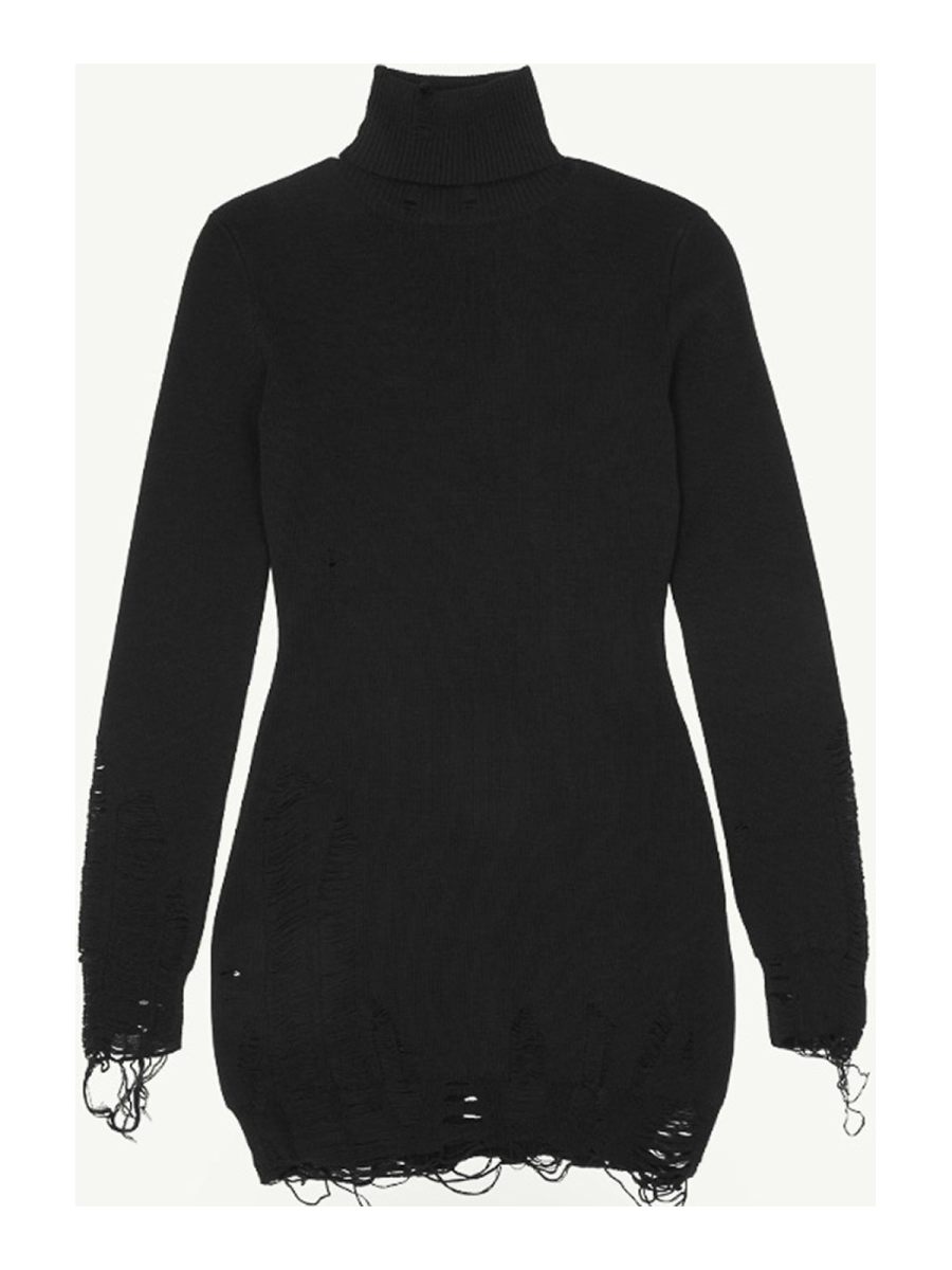 MM6 Maison Margiela Robe Courte - Noir