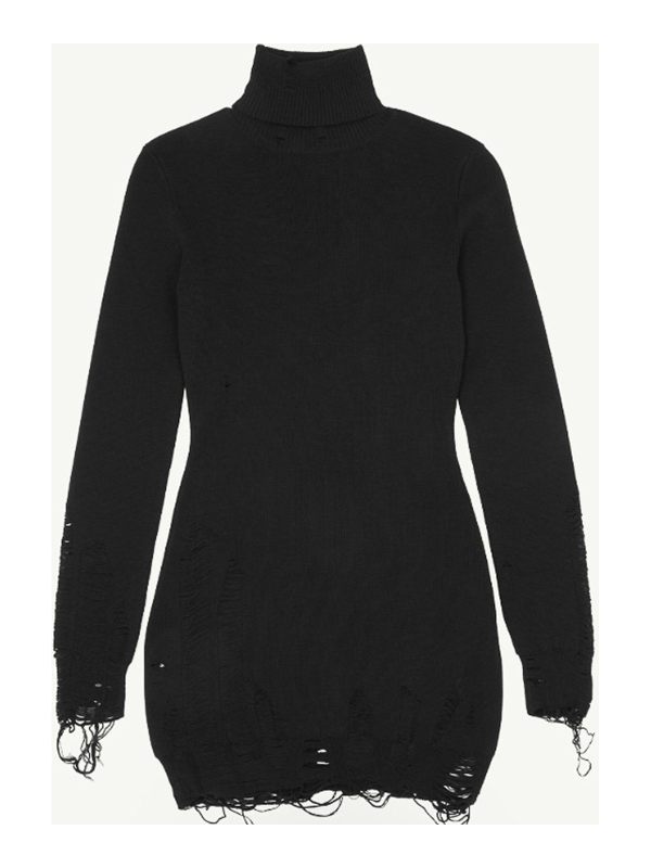 MM6 Maison Margiela Robe Courte - Noir