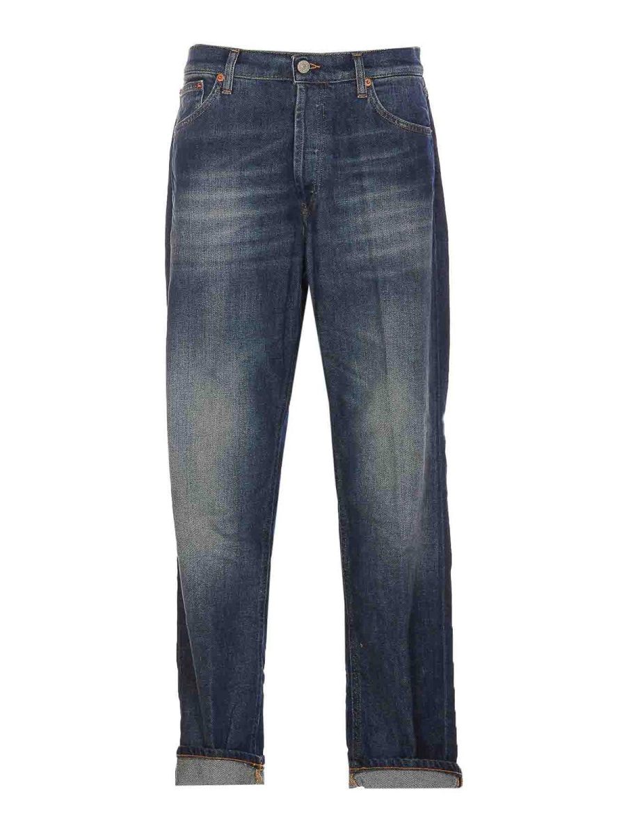 Dondup Jean Bootcut - Bleu