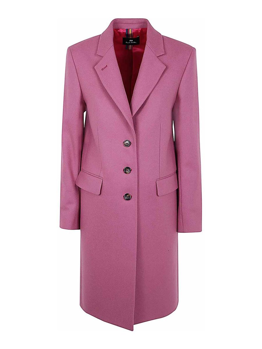 Ps by Paul Smith Manteau Court - Rose