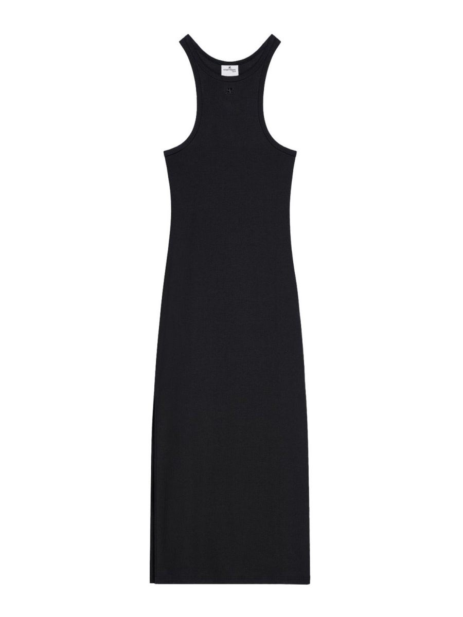 Courreges Maxi Robe - Noir