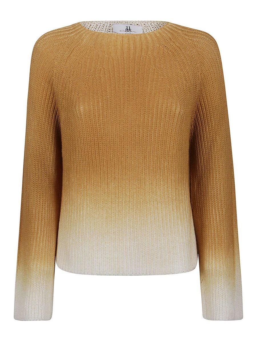 Eleven88 Pull Col Rond - Orange