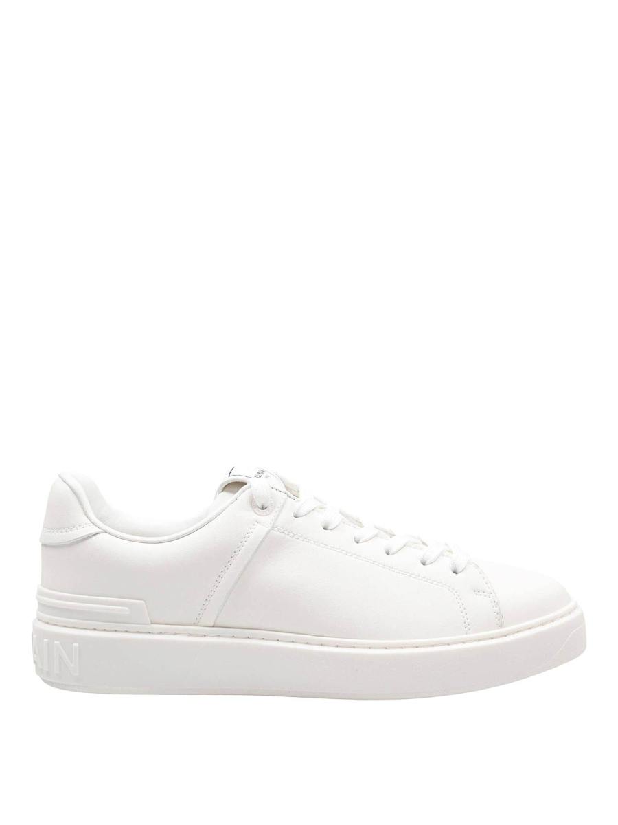 Balmain Baskets - Blanc