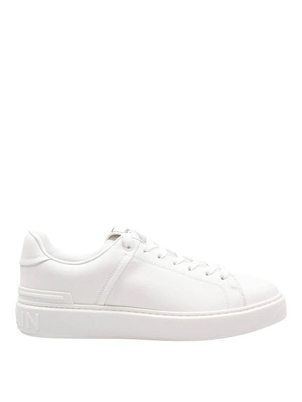 Balmain Baskets - Blanc